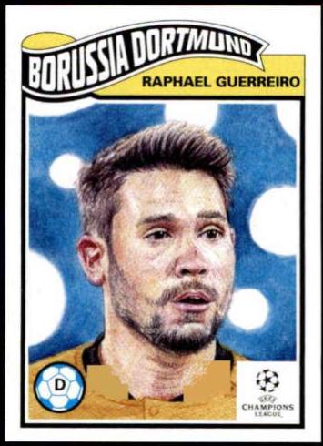 Raphael Guerreiro #327 2021 Topps Living UEFA Champions League
