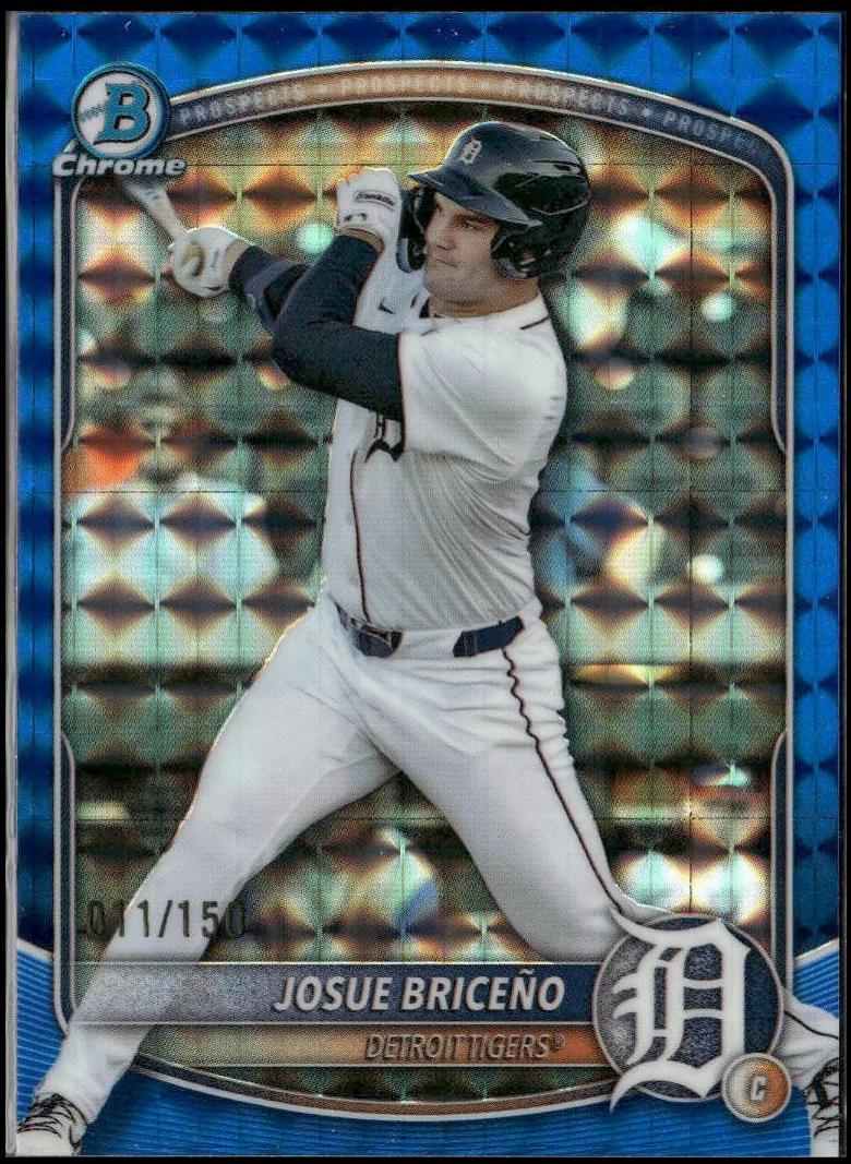 Josue Briceno [Blue Refractor] #BDC-60