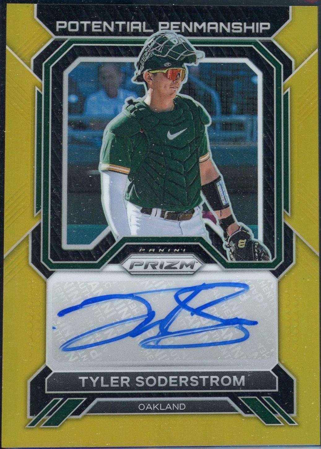 Tyler Soderstrom [Gold] #PP-TS
