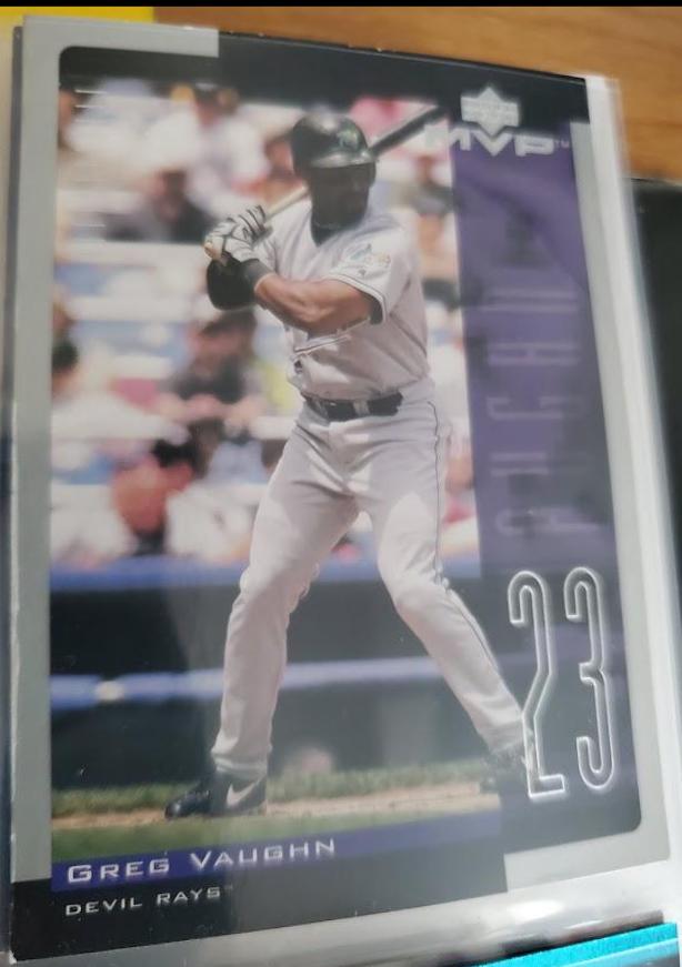 Greg Vaughn #33 Baseball Cards 2001 Upper Deck MVP