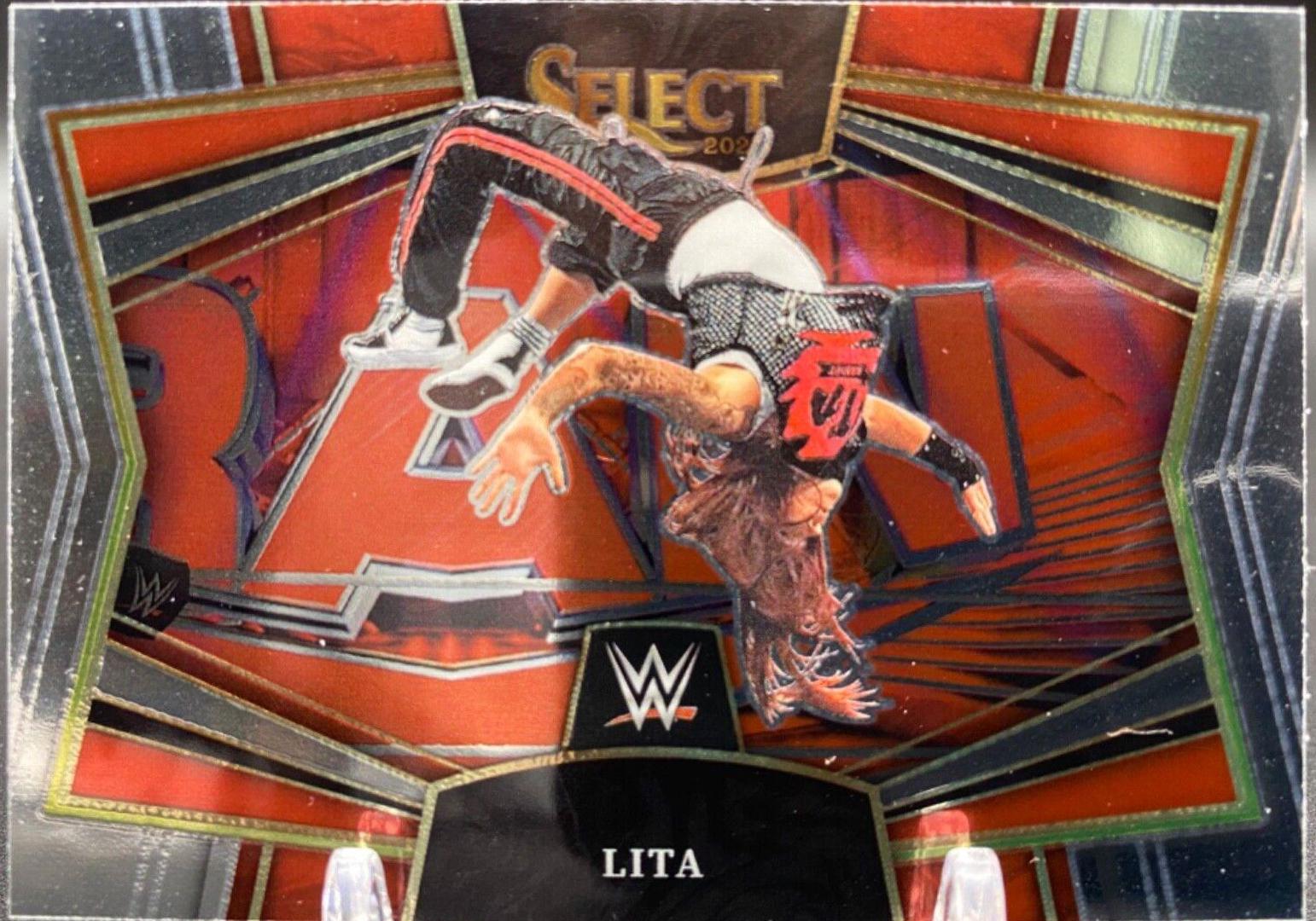 Lita #1 Wrestling Cards 2023 Panini Select WWE Snapshots