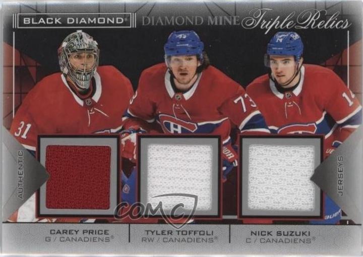 Carey Price, Tyler Toffoli, Nick Suzuki #DMTR-MON