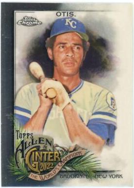 Amos Otis #187 2022 Topps Allen & Ginter Chrome Baseball