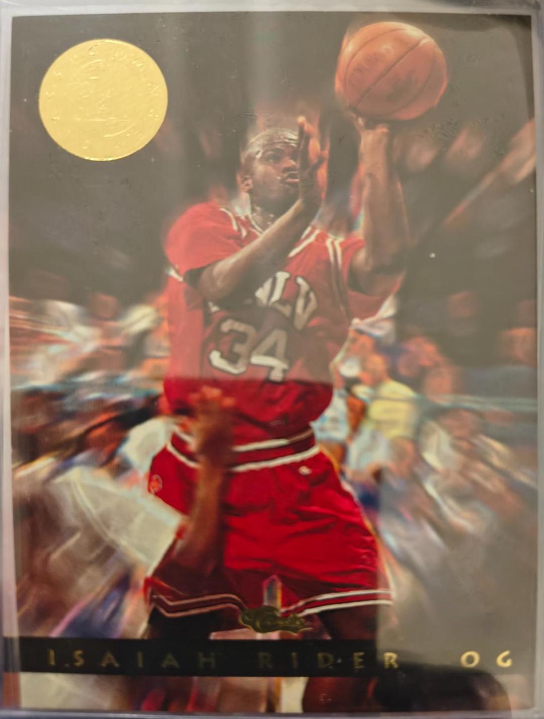 Isaiah Rider #50 1993 Classic Images Basketball