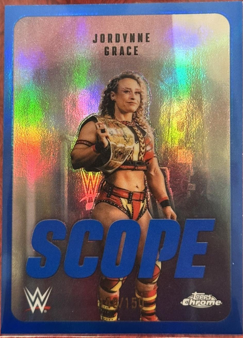 Jordynne Grace [Blue Refractor] #SCO-37