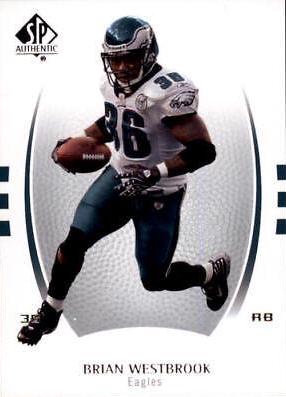 Brian Westbrook #12 Football Cards 2007 SP Authentic