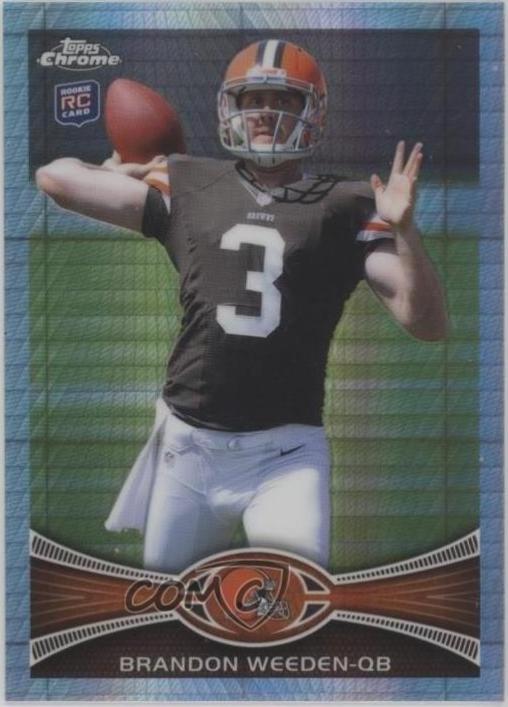 Brandon Weeden [Facing Forward Prism Refractor] #79