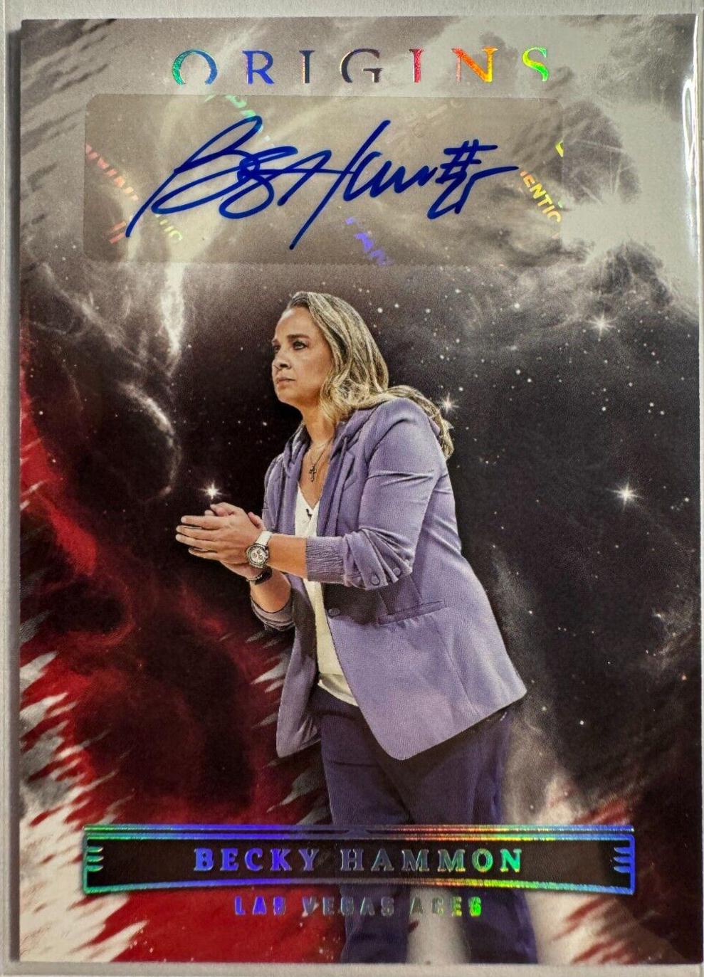 Becky Hammon #OA-BKY Basketball Cards 2023 Panini Origins WNBA Autographs