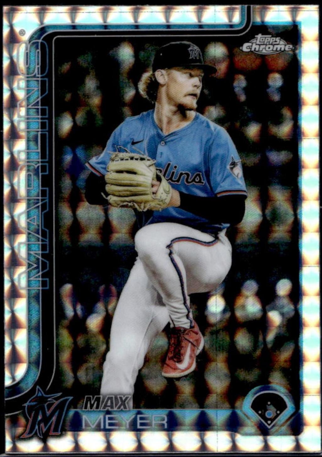 Max Meyer #USC183 2025 Topps Chrome Update Baseball