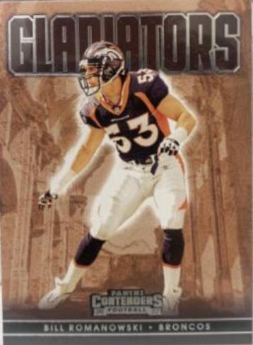 Bill Romanowski #GLD-BRO Football Cards 2022 Panini Contenders Gladiators