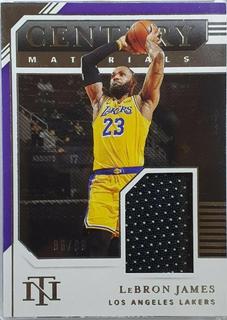 2020 National Treasures Lebron James #PATCH /99 Century Materials - Rare