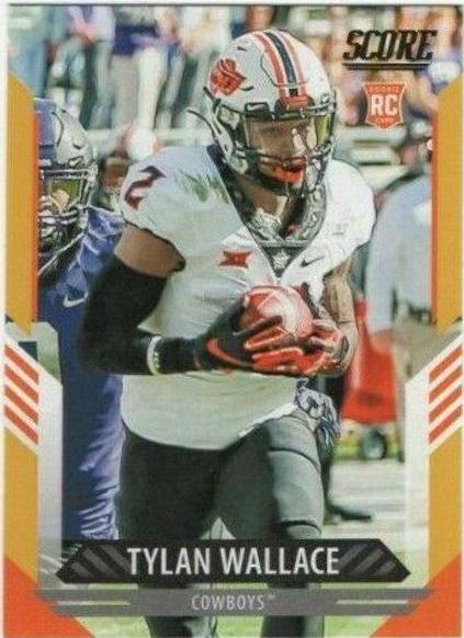 Tylan Wallace [Gold] #332 Prices | 2021 Panini Score | Football Cards
