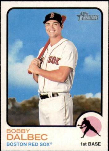 Bobby Dalbec #244 2022 Topps Heritage Baseball