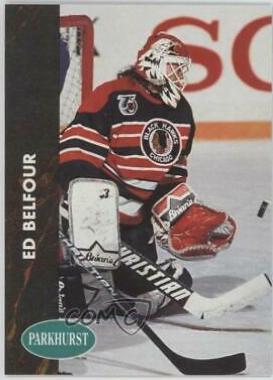 Ed Belfour #30 Hockey Cards 1991 Parkhurst