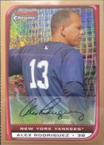 Alex Rodriguez [Gold Refractor] #96