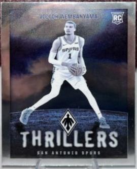 Victor Wembanyama #2 Basketball Cards 2023 Panini Phoenix Thrillers