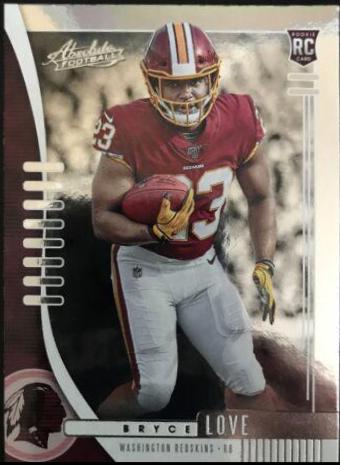 Bryce Love #105 2019 Panini Absolute Football