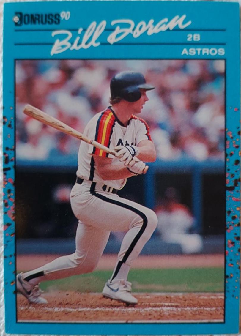 Bill Doran Baseball Cards 1990 Donruss Best NL