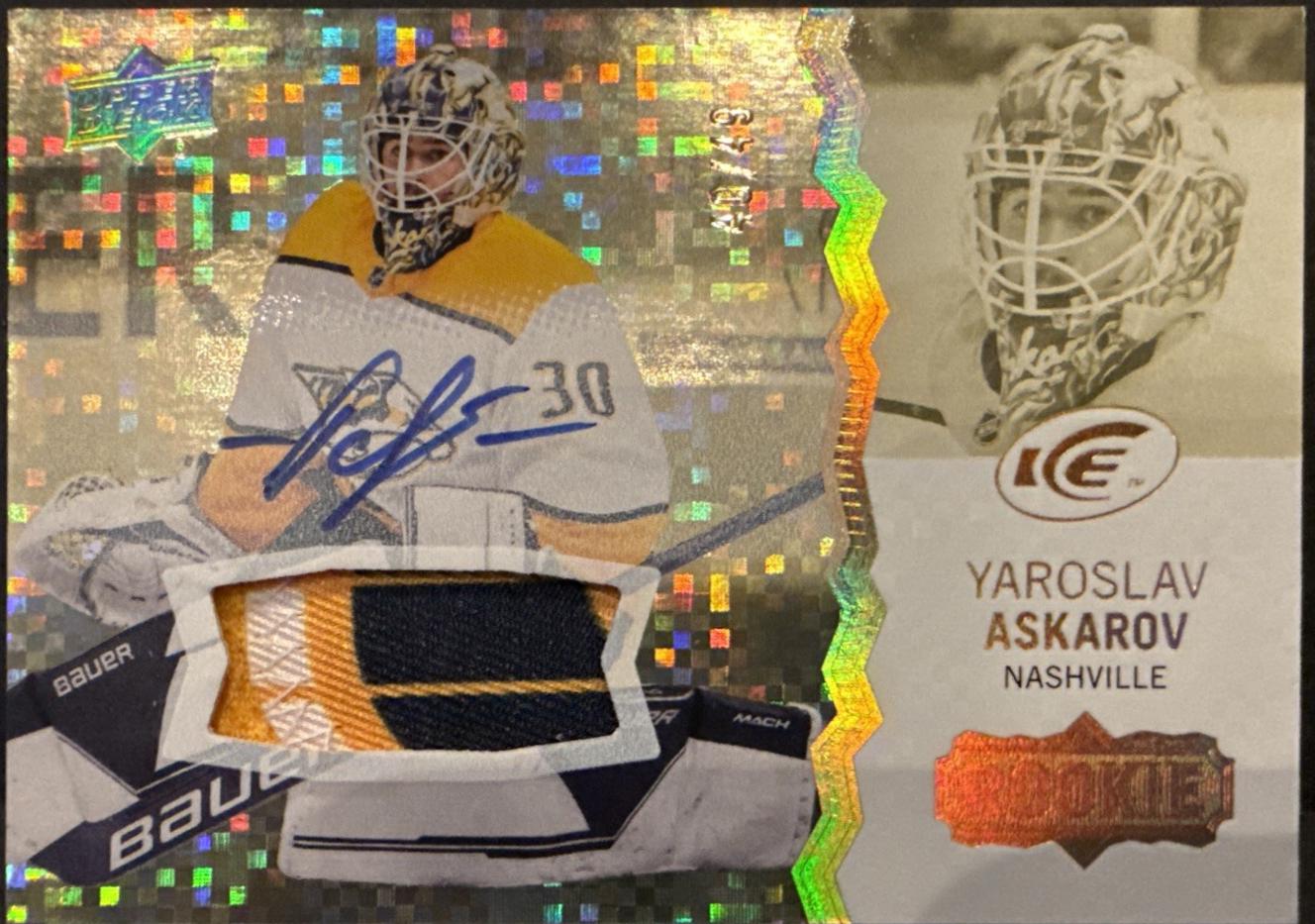 Yaroslav Askarov [Gold Patch Autograph] #146