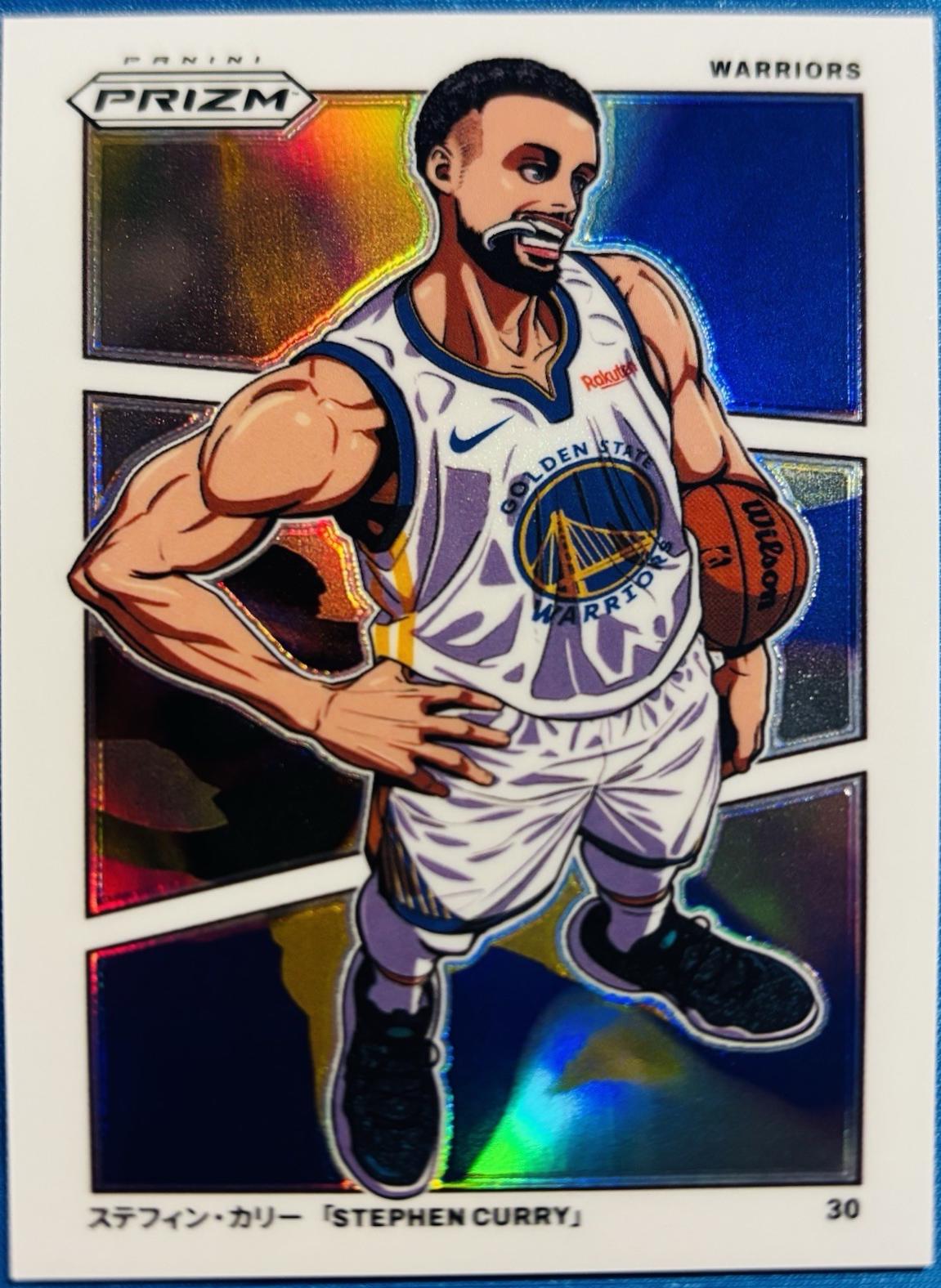 Stephen Curry #4 Basketball Cards 2024 Panini Prizm Manga