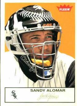 Sandy Alomar #34 Baseball Cards 2005 Fleer Tradition