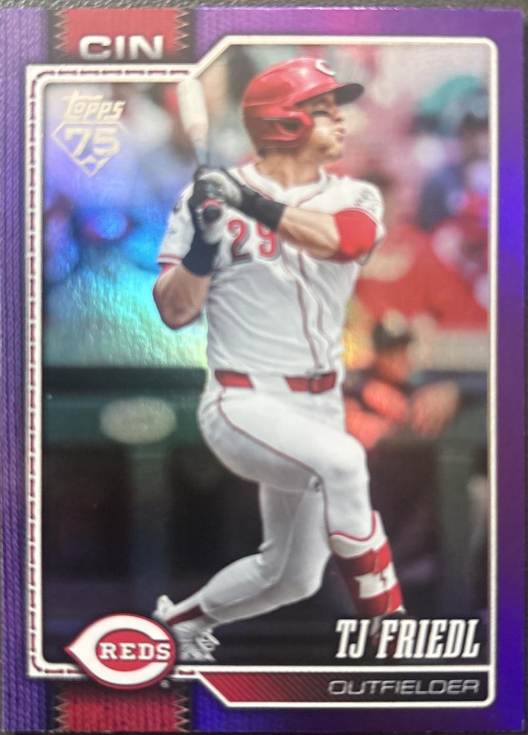 TJ Friedl [Purple Rainbow] grading analysis