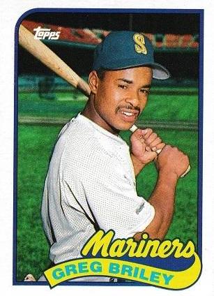 Greg Briley #781 Baseball Cards 1989 Topps