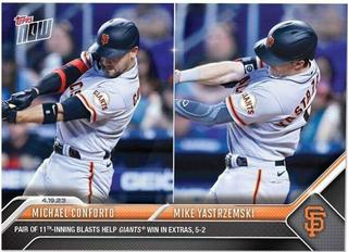 Michael Conforto, Mike Yastrzemski