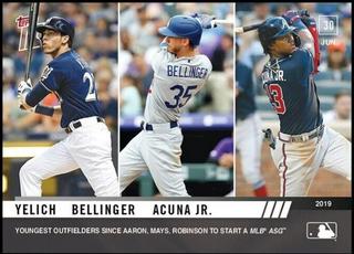 Christian Yelich, Cody Bellinger, Ronald Acuna Jr.