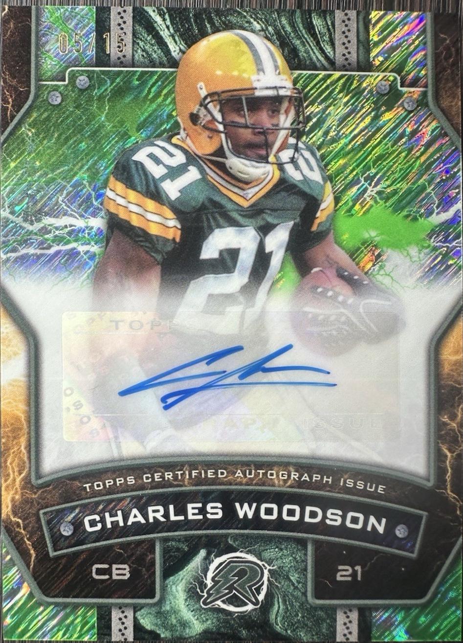 Charles Woodson [Lime Green Power Surge] #RS-CW