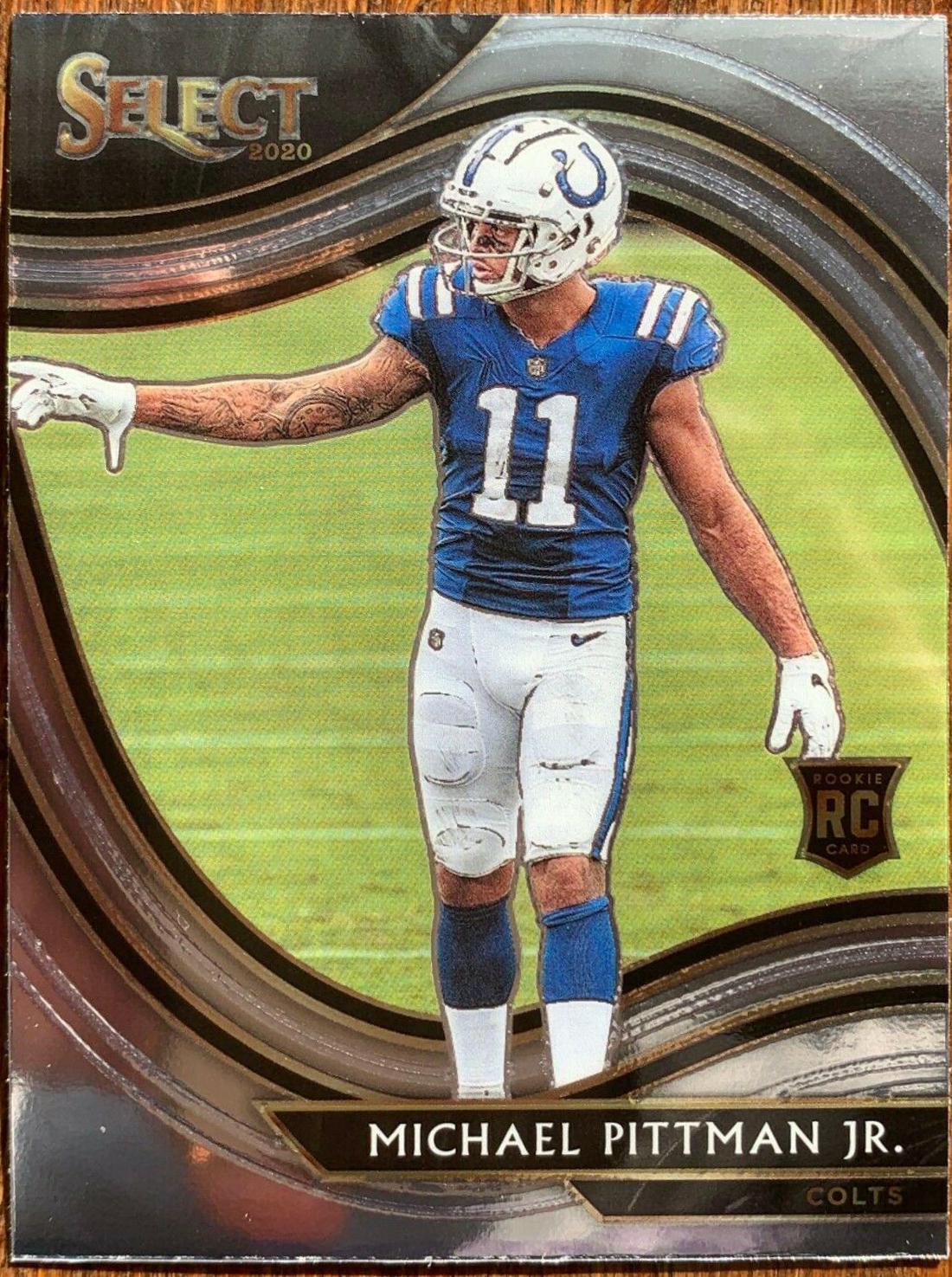 Michael Pittman Jr. #362 Football Cards 2020 Panini Select