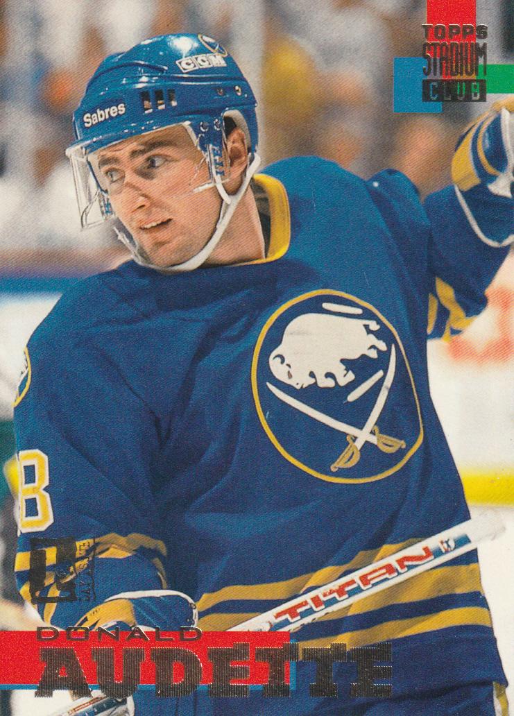 Donald Audette #87 Hockey Cards 1994 Stadium Club