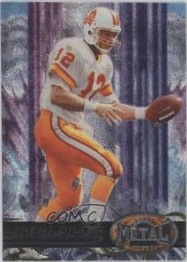 Trent Dilfer #10 Football Cards 1997 Metal Universe