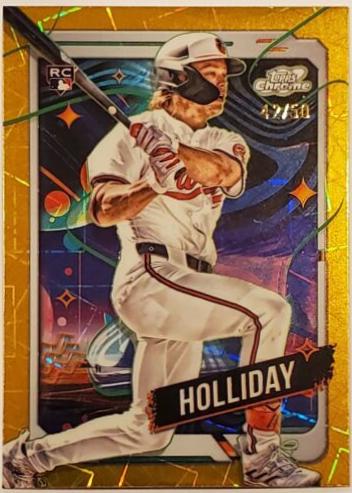 Jackson Holliday [Gold Interstellar Refractor] #7
