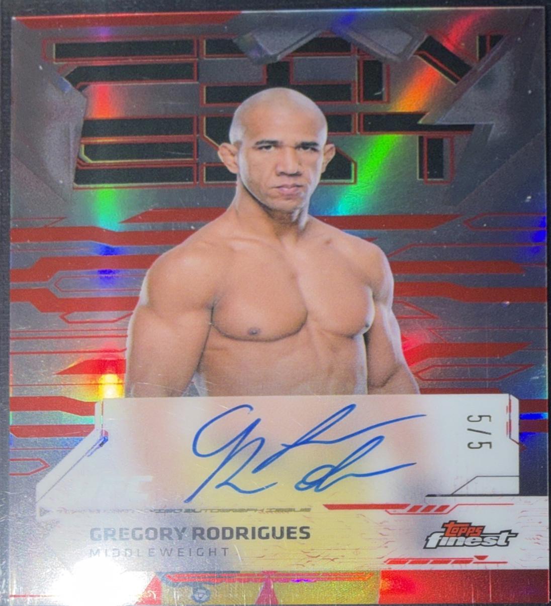 Gregory Rodrigues [Red Refractor] #FA-GR