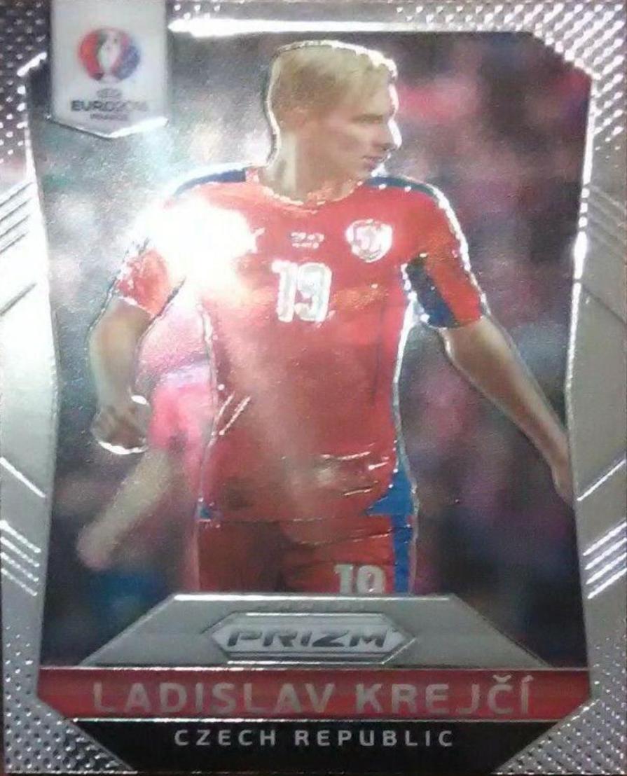 Ladislav Krejci #20 2016 Panini Prizm UEFA