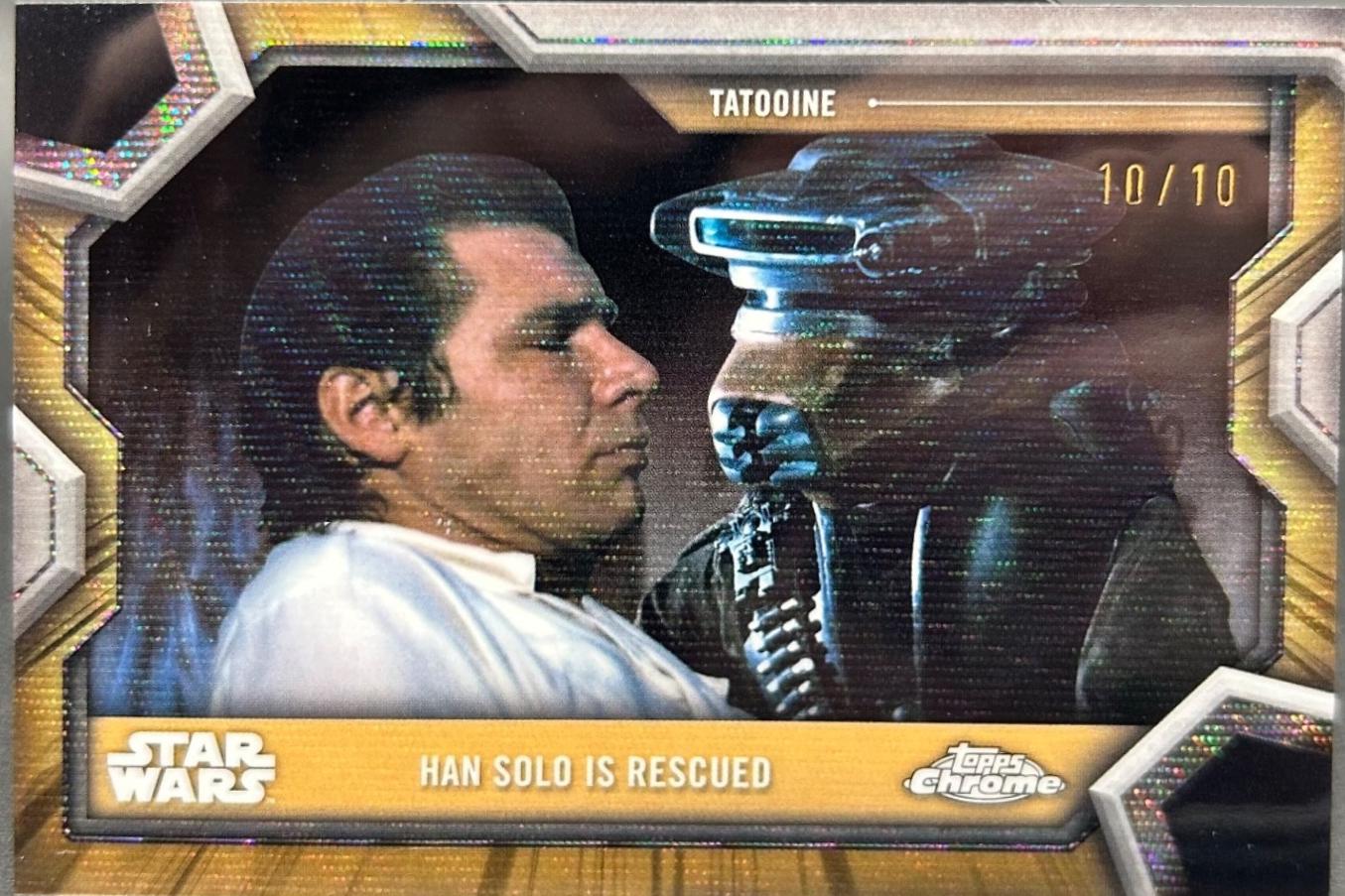 Han Solo [Black Hyperlanes Refractor] #18
