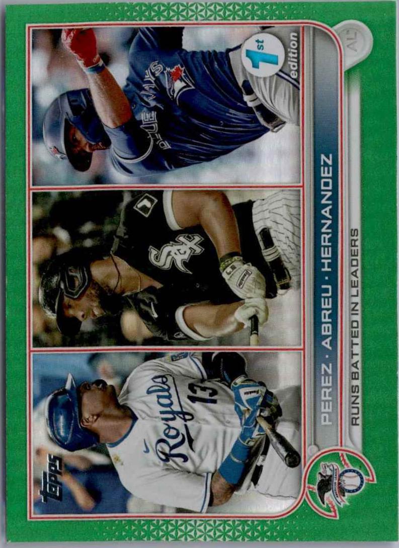 Salvador Perez / Jose Abreu / Teoscar Hernandez [Green] #202