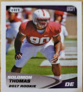 Solomon Thomas #6 Football Cards 2017 Sage Hit Premier Draft