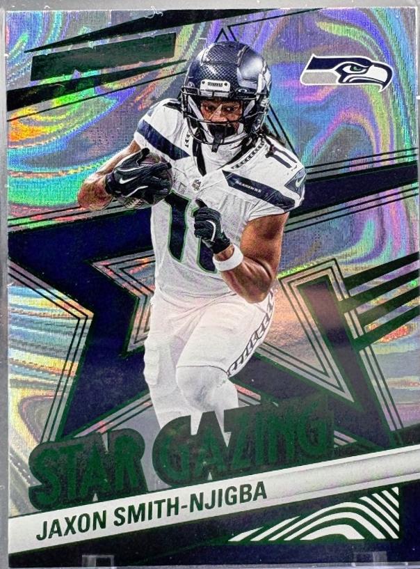 Jaxon Smith-Njigba [Green Swirl] #17