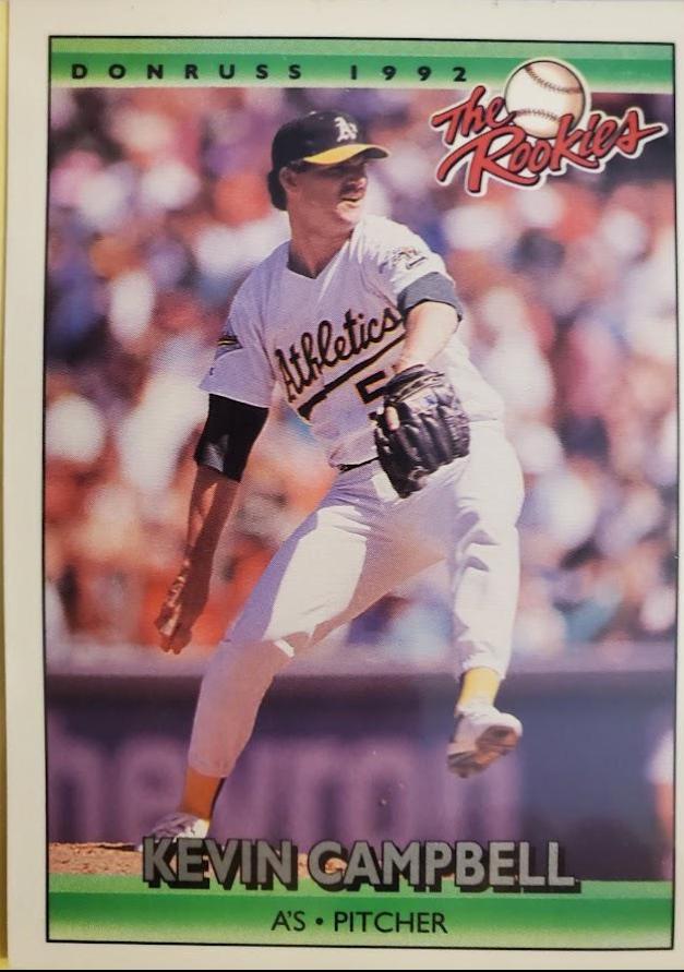 Kevin Campbell #21 Baseball Cards 1992 Donruss