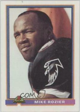 Mike Rozier #24 Football Cards 1991 Bowman