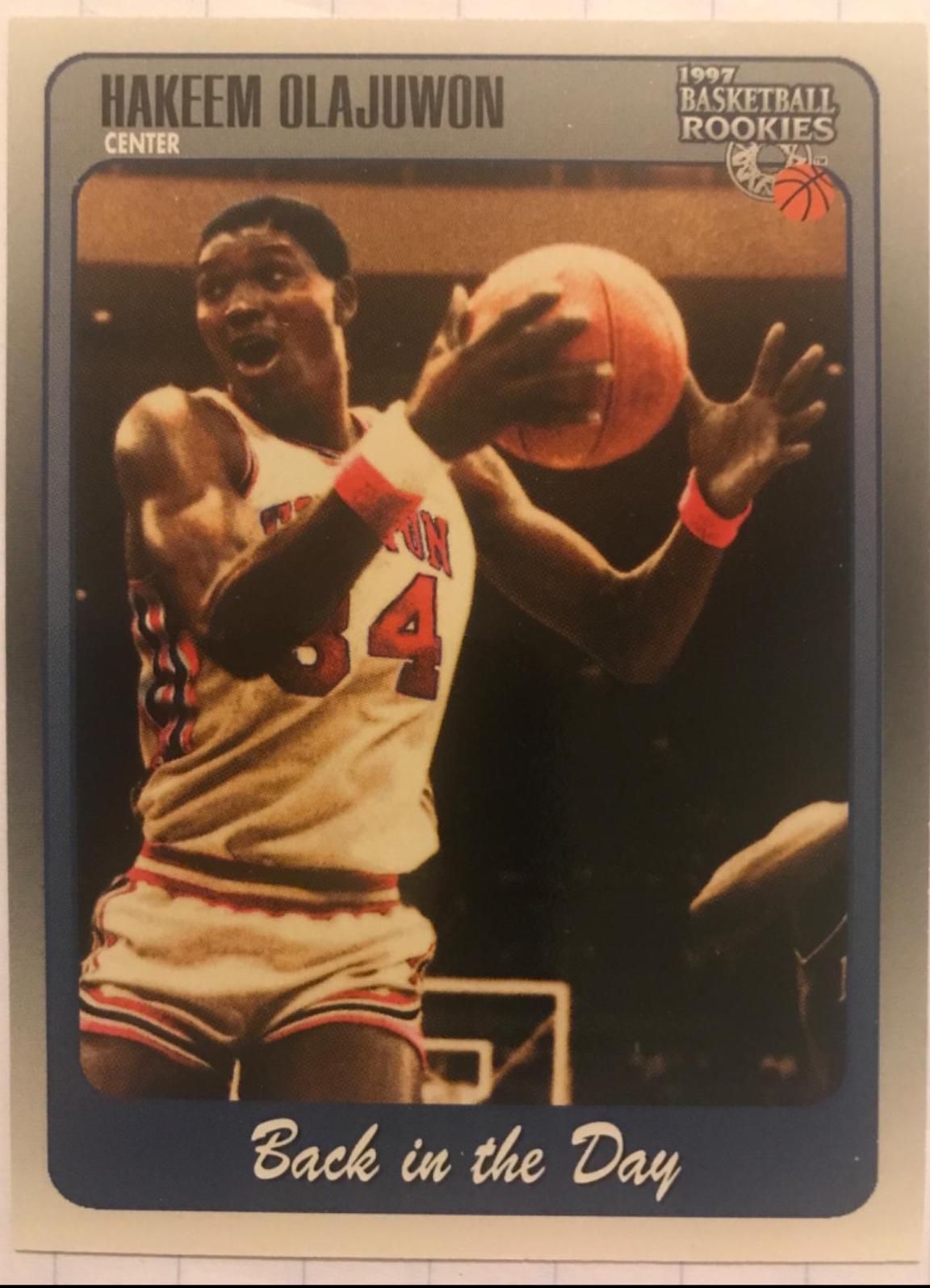 Hakeem Olajuwon #99 1997 Score Board Rookies Basketball