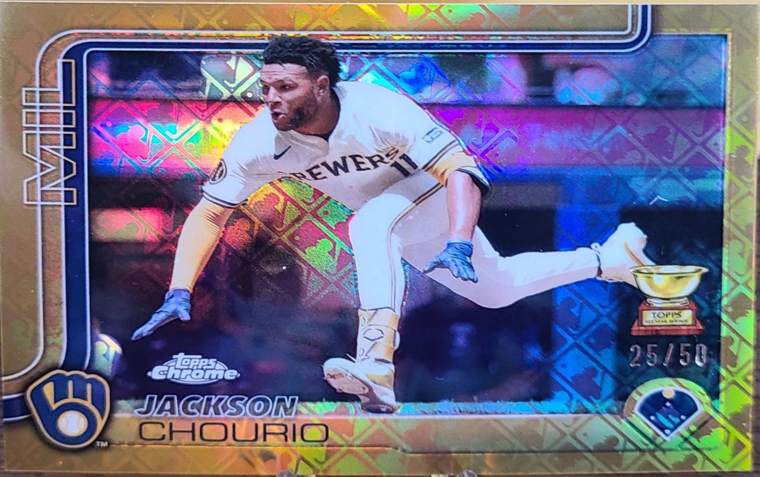 Jackson Chourio [Gold Refractor] #262