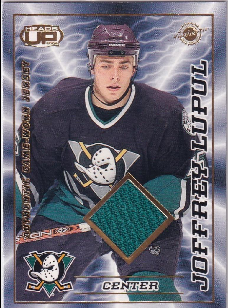 Joffrey Lupul #1 Hockey Cards 2003 Pacific Heads Up