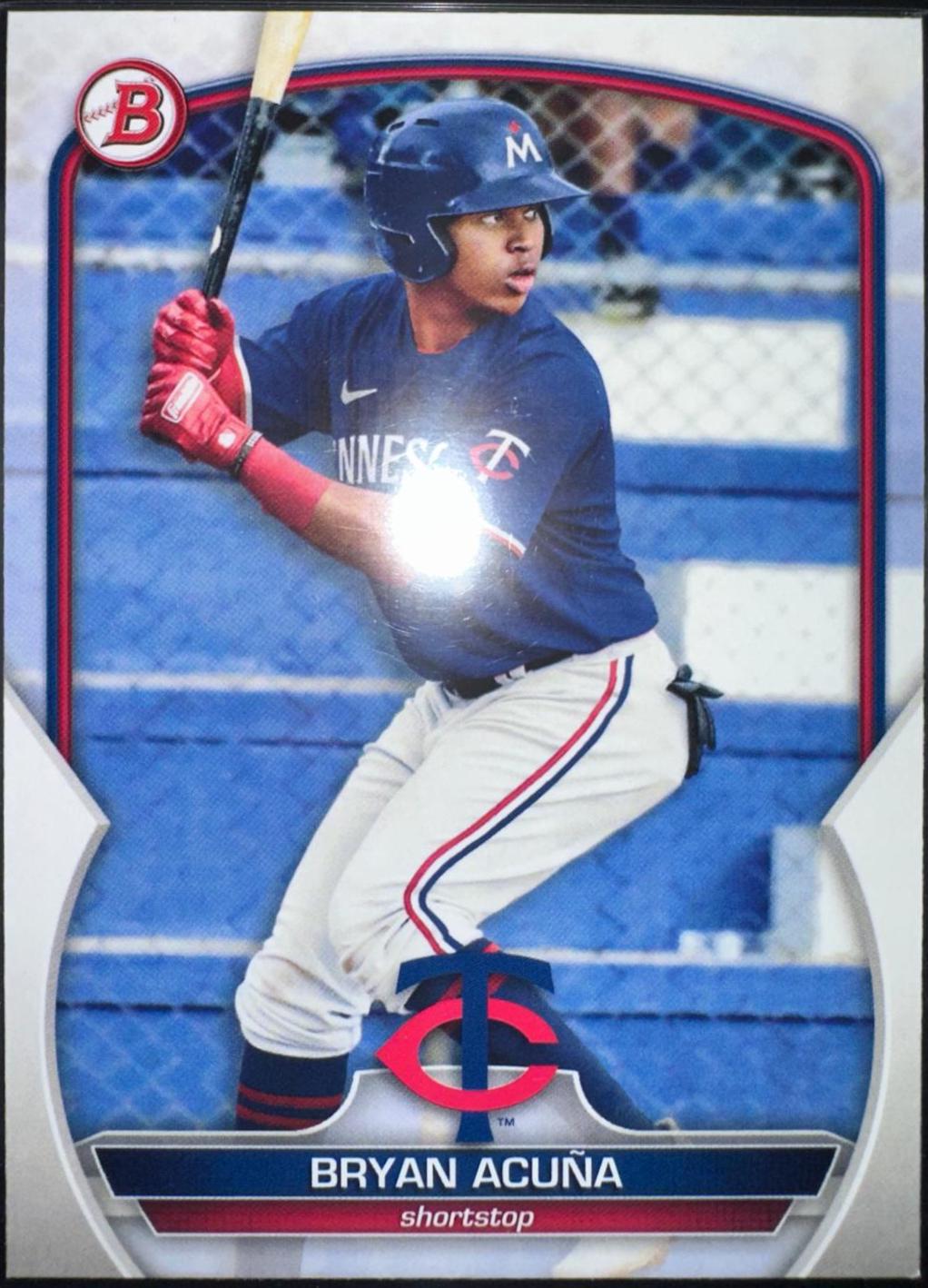 Bryan Acuna #BP-37 2023 Bowman Prospects Baseball