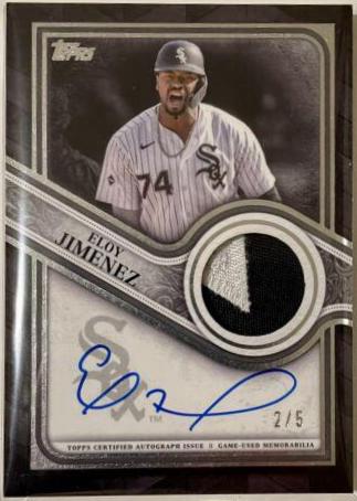 Eloy Jimenez [Platinum] #TRAP-EJ