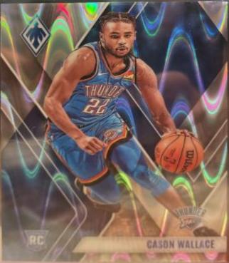 2023-24 PRIZM CASON rookie a impatto istantaneo Wallace Prizm RC #15