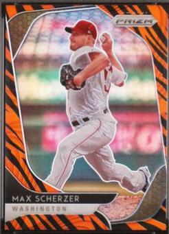 Max Scherzer #191 2020 Panini Prizm Baseball