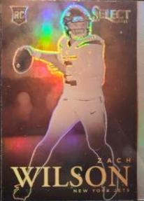 Zach Wilson #AS-2 Football Cards 2021 Panini Select Artistic Selections